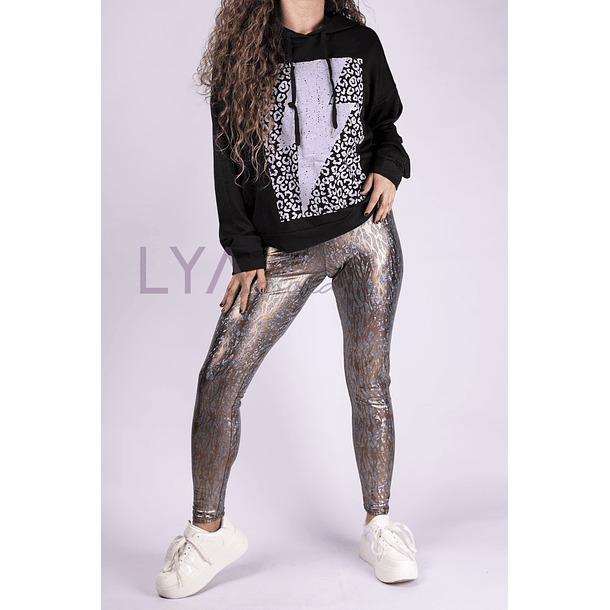 Calza Lycra Metalizada 4