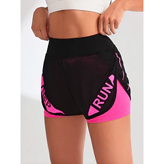 Short deportivo Keep Run Pink
