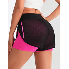 Short deportivo Keep Run Pink