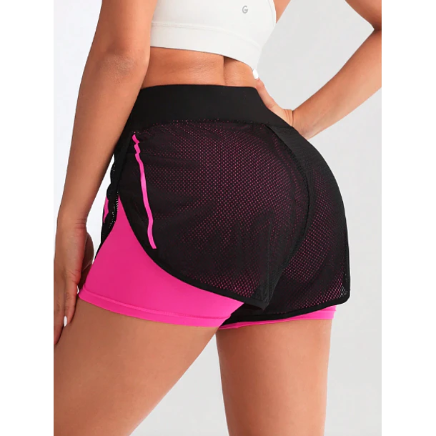 Short deportivo Keep Run Pink 2