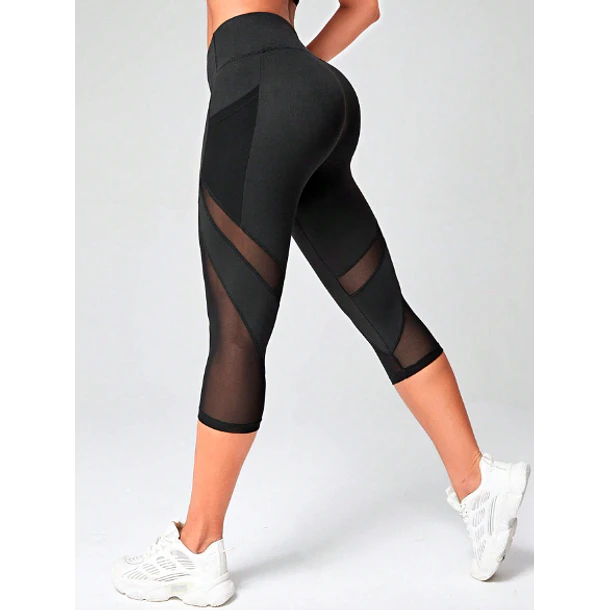 Calza deportiva capri Black 2