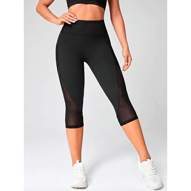 Calza deportiva capri Black 4