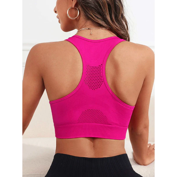 Top Deportivo Mujer Pink 2 4