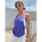 Polera Deportiva Mujer Blue 2