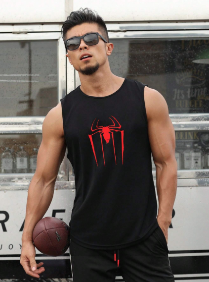 Polera Hombre Spider
