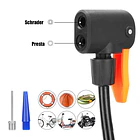 Bombin Inflador Pie C/medidor Doble Valvula Bicicleta 5