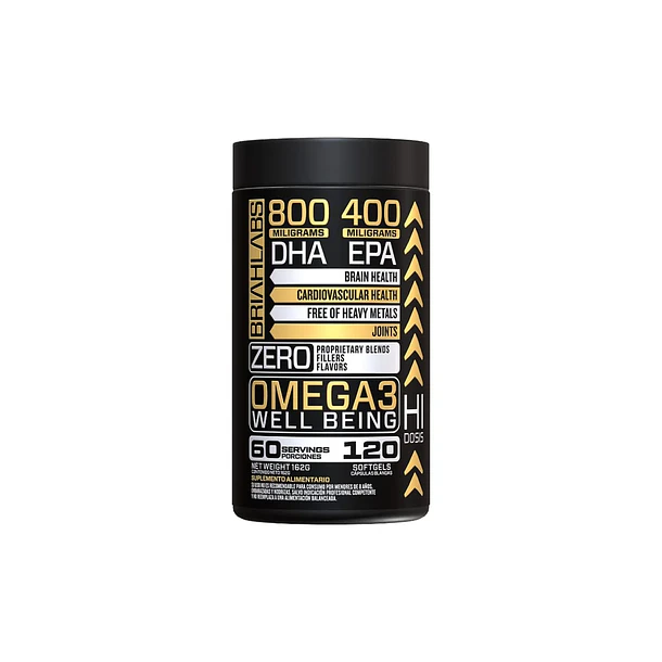 Omega 3 120 Capsulas blandas - BRIAHLABS 1