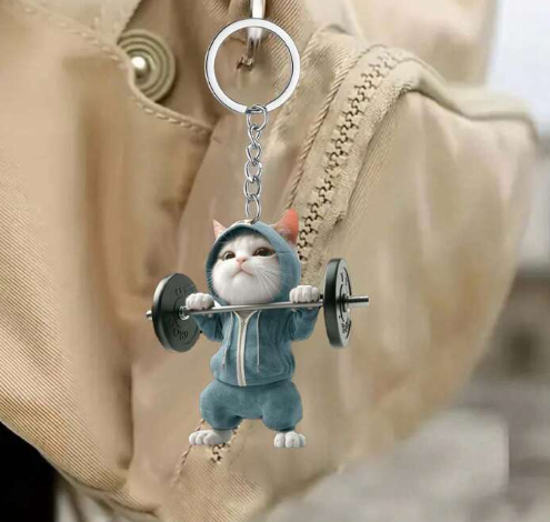 Llavero de gato