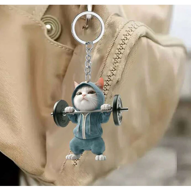Llavero de gato  1