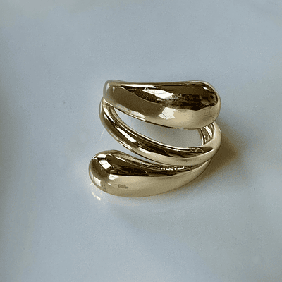 ANILLO LINEAS GOLD 