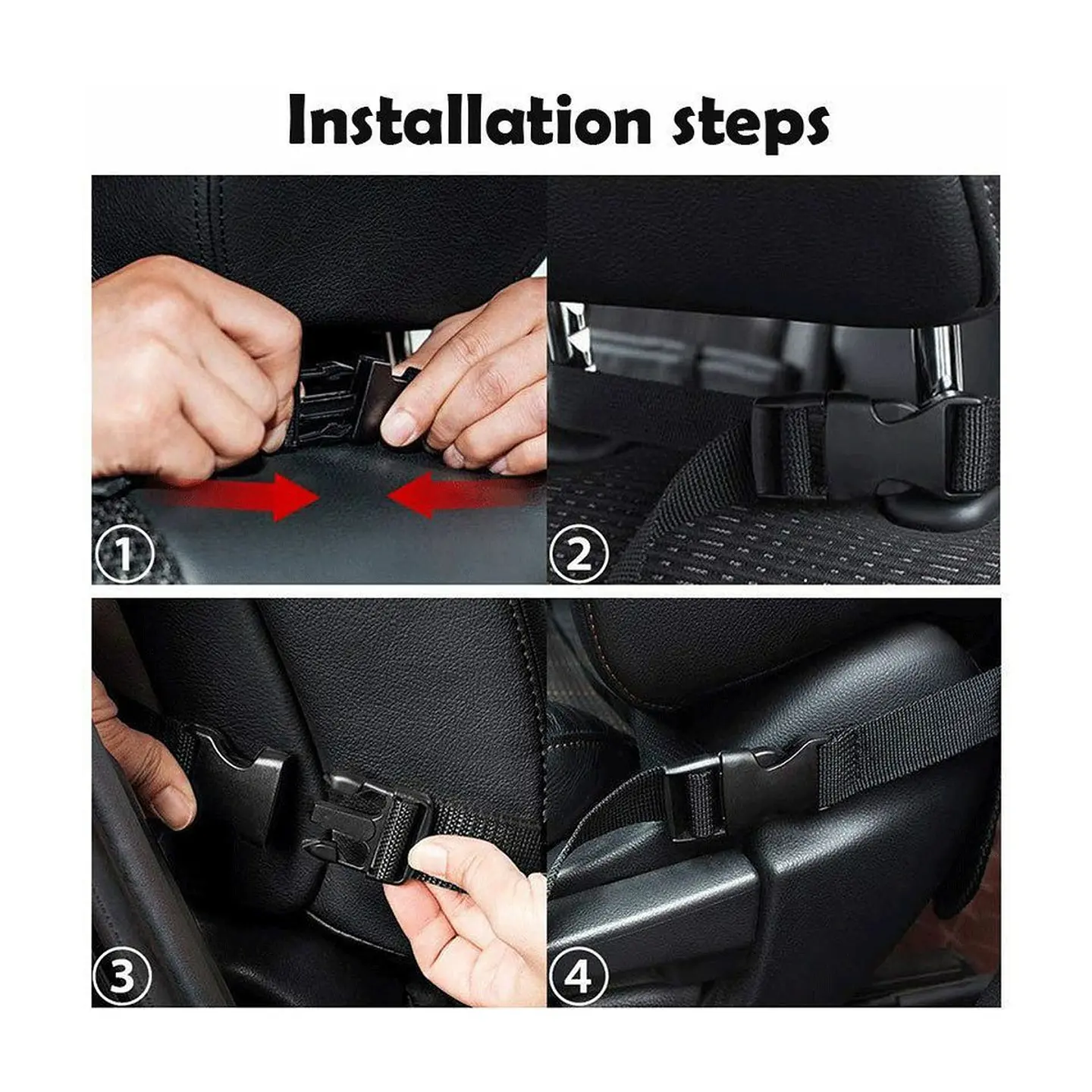 Organizador de Auto para Asiento Trasero con Bolsillo Táctil para Tablet 2