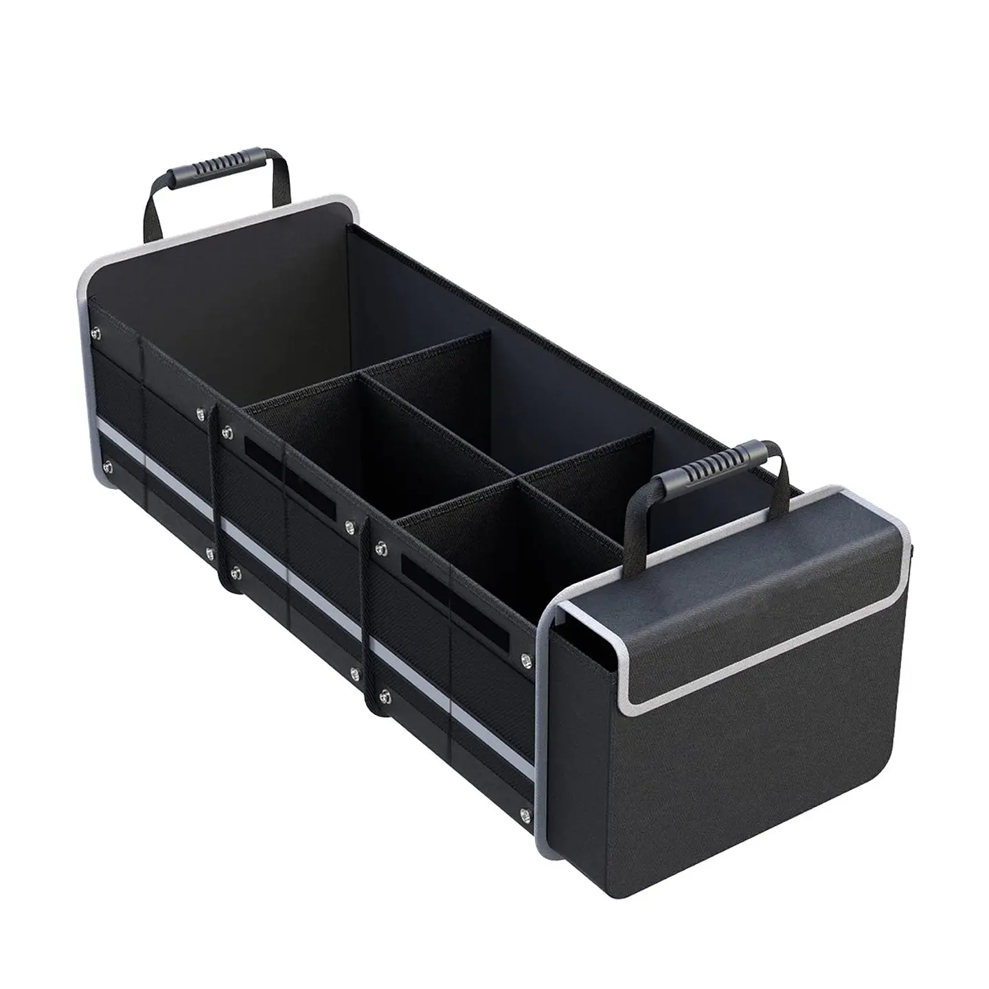 Organizador de Maletero Plegable con Bolso Térmico Cooler Integrado 2
