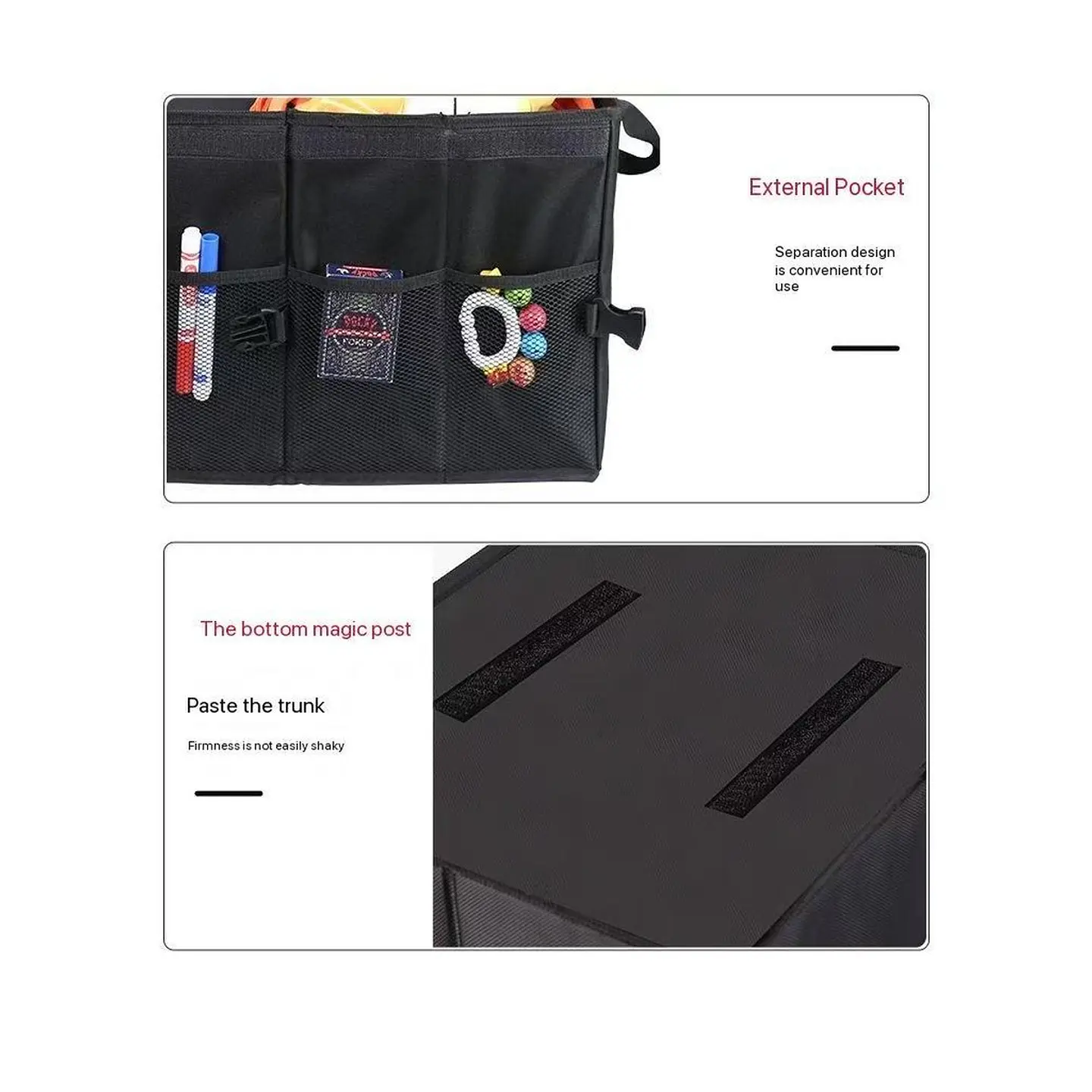 Caja Organizadora de Maletero Plegable e Impermeable Multiuso 5