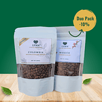 Pack de especialidad Colombia y Mexico 200g 