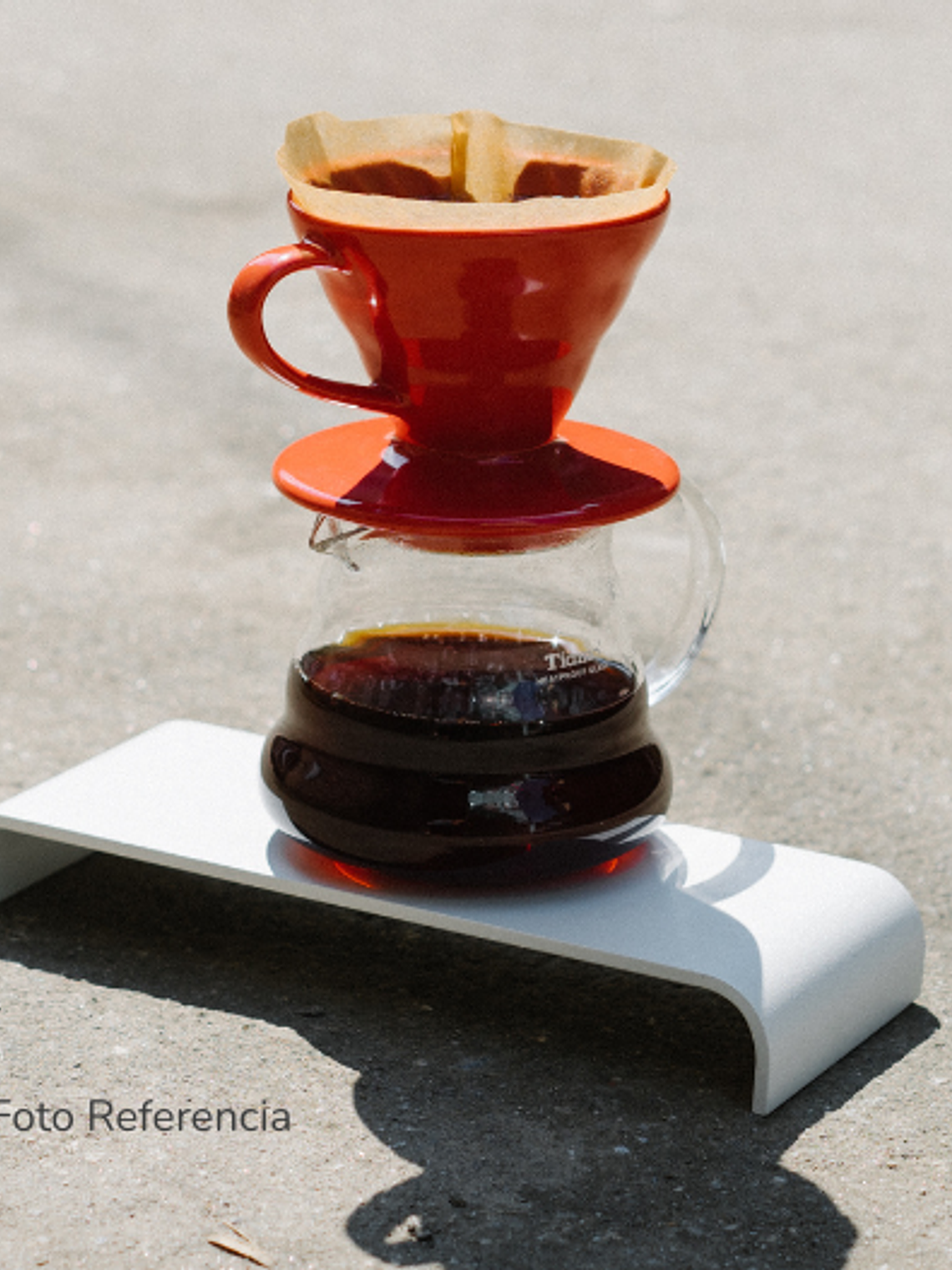 V60 - 02 Dripper Hario Rojo  2