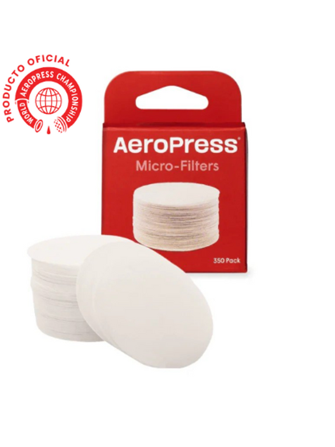 Filtro de papel para aeropress 350u 1