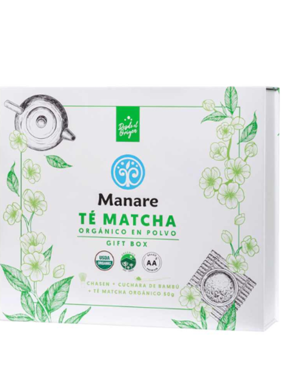 Giftbox de Matcha manare Orgánico y puro  2