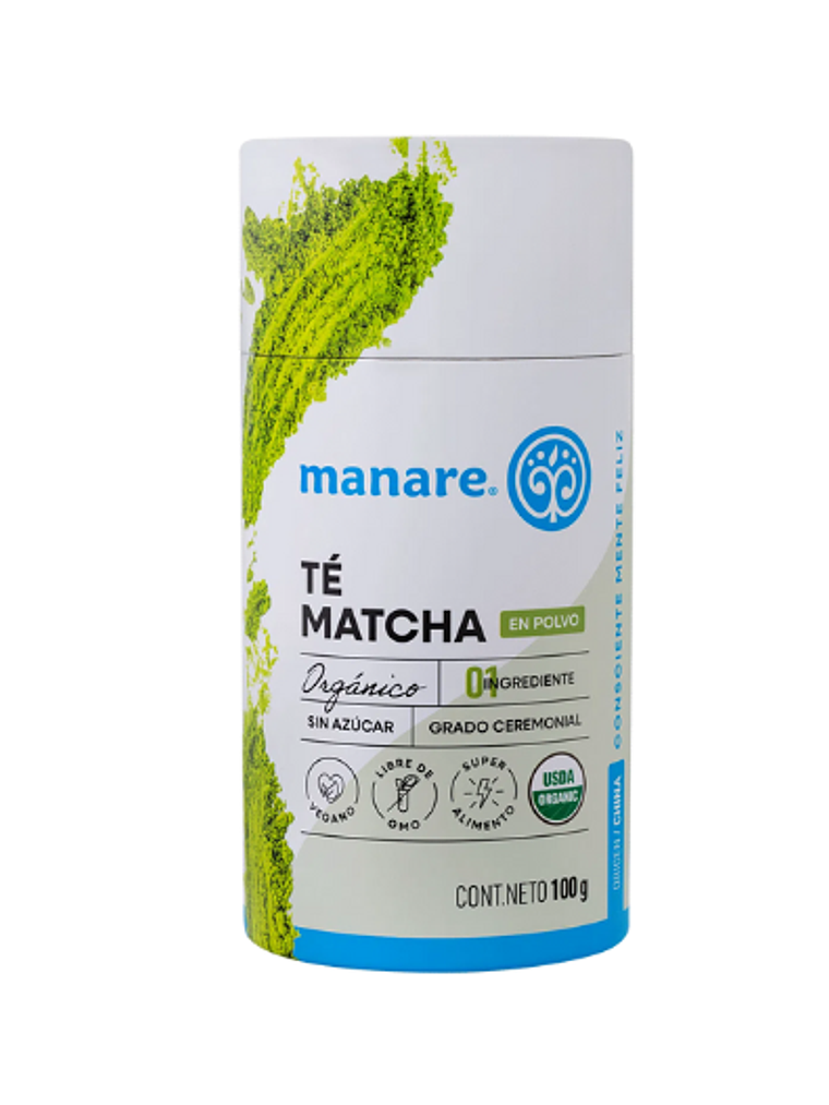 Matcha manare 100g Organico y Puro 1