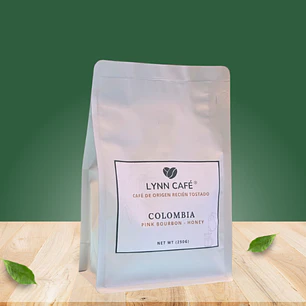 Colombia Pink Bourbon Honey 250 gramos 