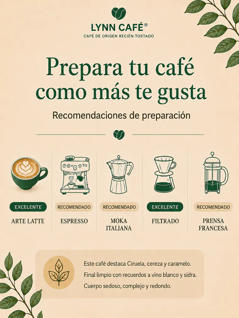 Café De Especialidad Bolivia Bourbon Natural · Dulce y Complejo · 100g 4