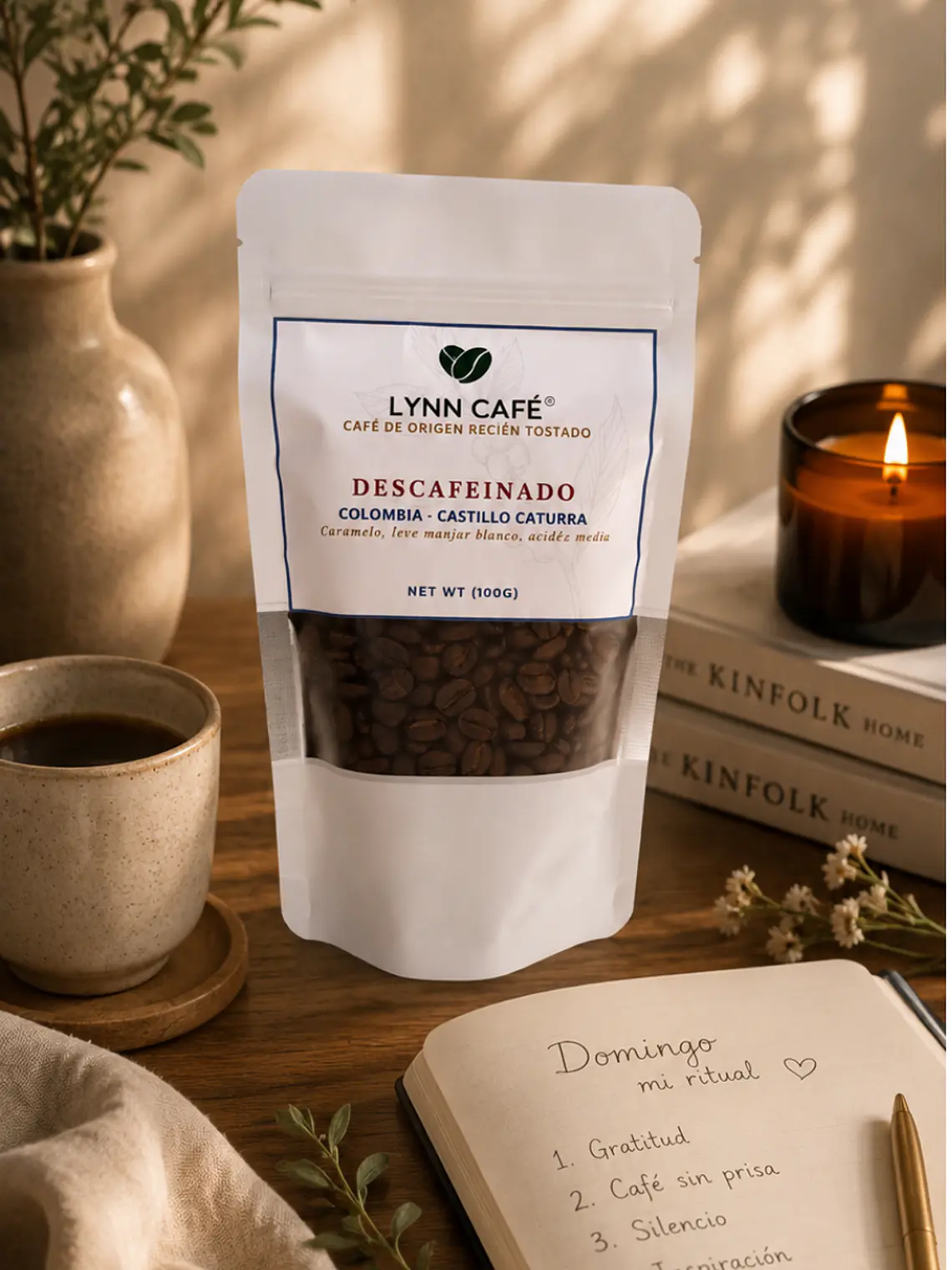 Café Descafeinado de Especialidad Colombia 100g 1
