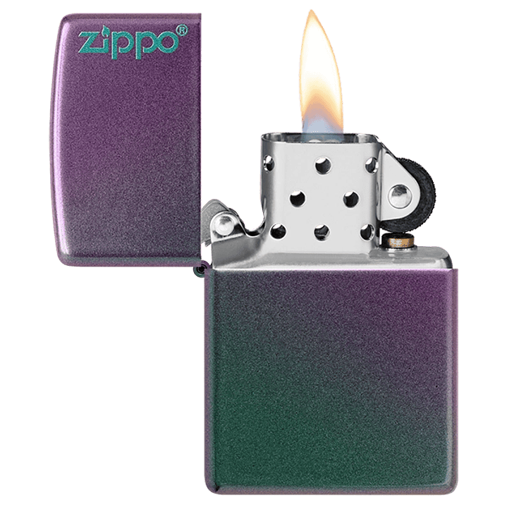 Encendedor Iridescent Zippo Logo 2