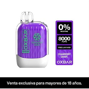OXBAR G8K – 8.000 Puffs ZERO NIC