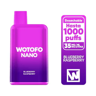 Vaporizador desechable NANO 1.000 Puffs
