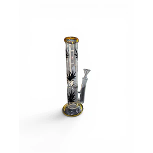 Bong Hoja Pyrex 25cm Amarillo