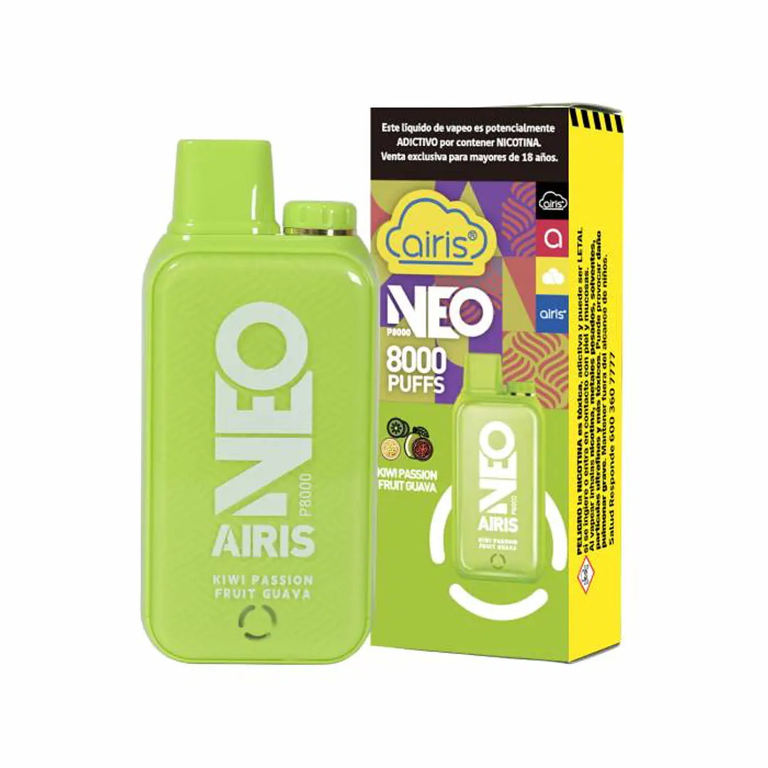 Vaporizador Desechable Airis Neón 8.000 Puff 2