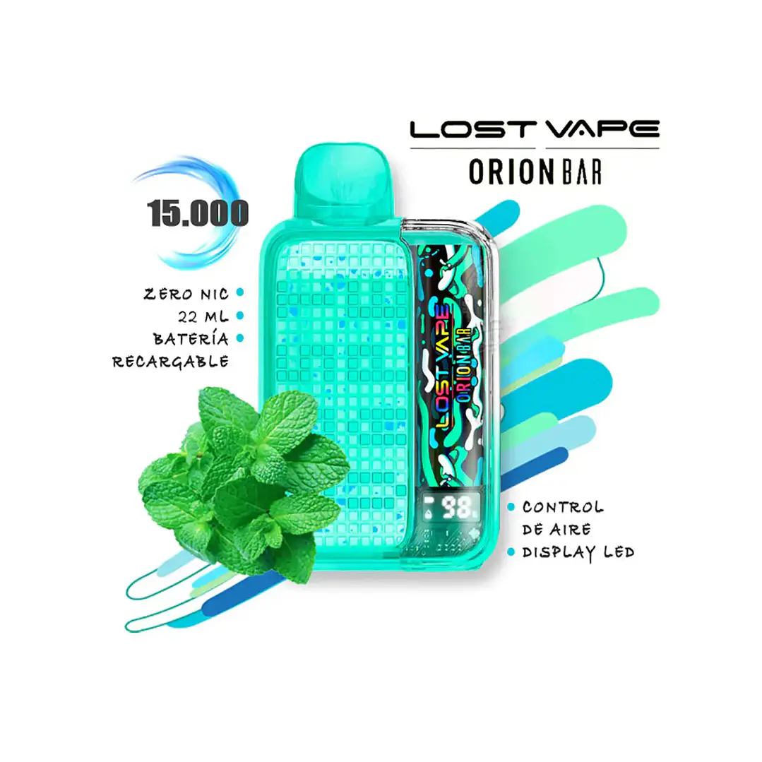 Vaporizador Desechable Orion Bar 15.000 Puffs 3