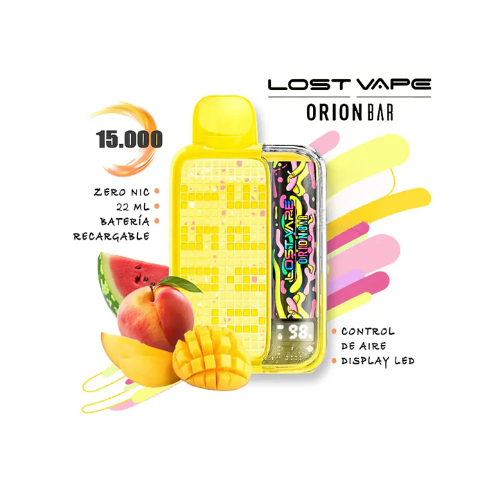 Vaporizador Desechable Orion Bar 15.000 Puffs 7