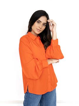 Camisa manga larga unicolor