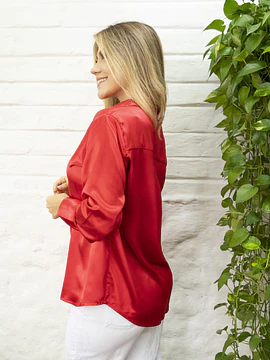 Camisera seda satinada 