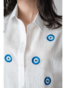 Camisa bordada turkey eyes 