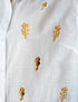 Camisa bordada caballitos y algas