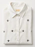 Camisa bordada abejas