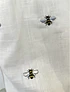 Camisa bordada abejas