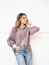 Camisa rayas caffe mocha