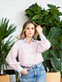 Camisa rayas rosa blush