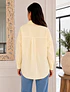 Camisa oversized rayitas mantequilla 