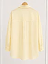 Camisa oversized rayitas mantequilla 