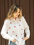 Camisa bordada fresas