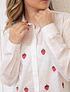 Camisa bordada fresas