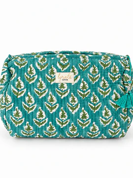 Set x 3 — Travel Pouches · Jardín Turquesa