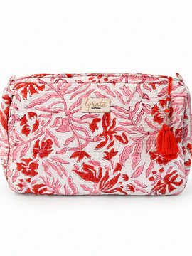Set x 3 — Travel Pouches · Coral bloom