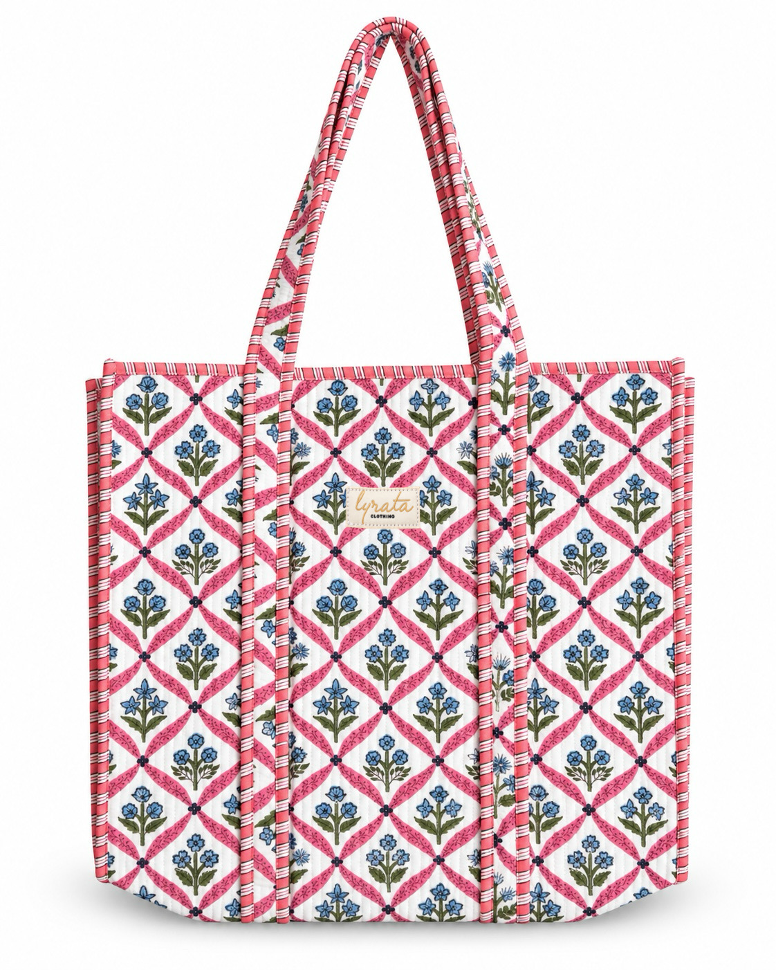 Tote Bag 40 × 45 cm · Entramado Floral
