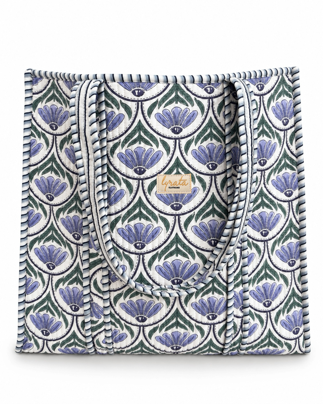 Tote Bag 40 × 45 cm · Lavender Motif