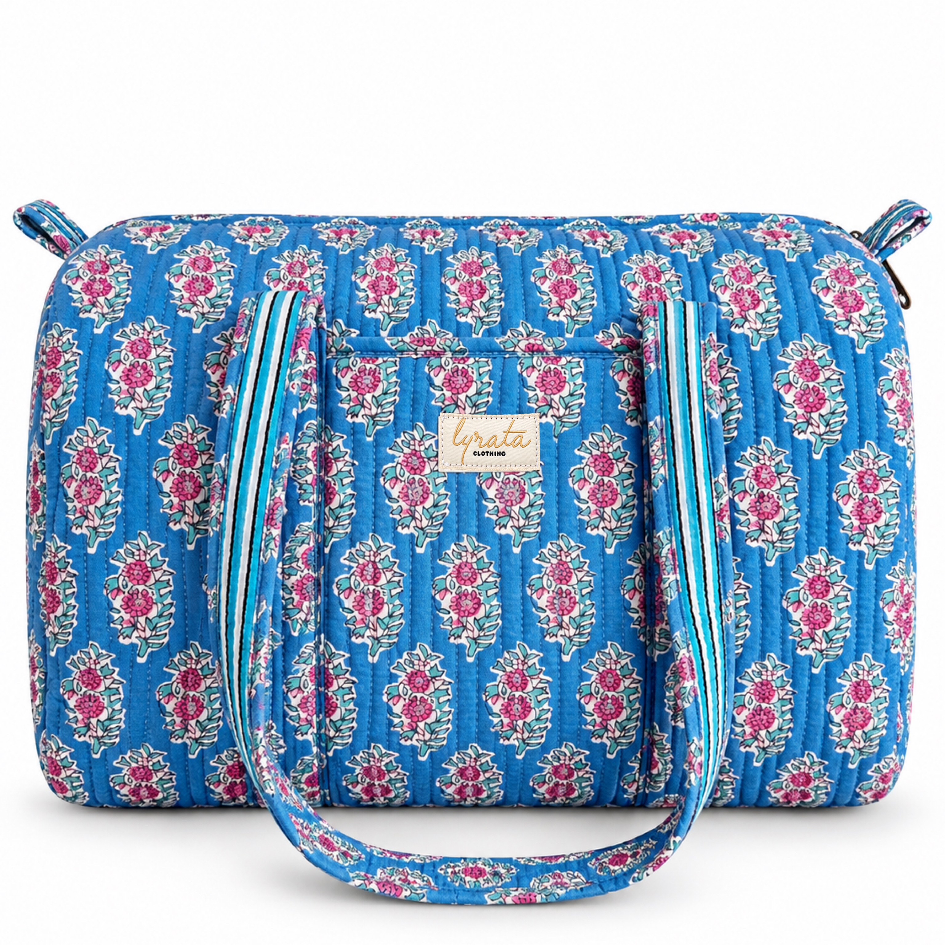 Duffle Bag Viajera · Blue Posy