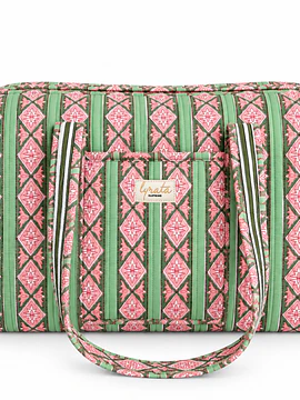 Duffle Bag Viajera · Mint Rosé